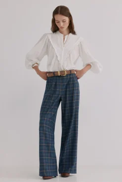 Hoss Intropia Blusas-Gael. Blusa bordada Ecru