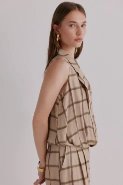 Hoss Intropia Blusas-Gia. Blusa estampada Ecru