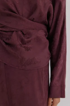 Hoss Intropia Blusas-Glory. Blusa com estampado jacquard Granada