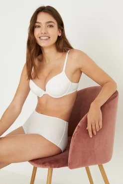 Women'secret Roupa Interior-GORGEOUS Soutien push-up microfibra branco