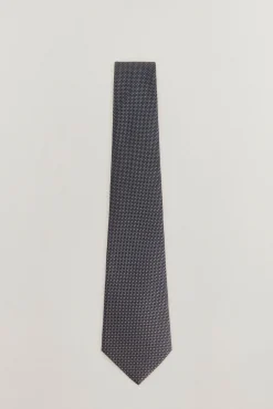 Pedro del Hierro Gravatas-Gravata seda natural Azul