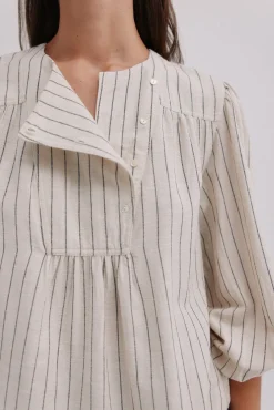 Hoss Intropia Blusas-Griselda. Blusa riscas Ecru