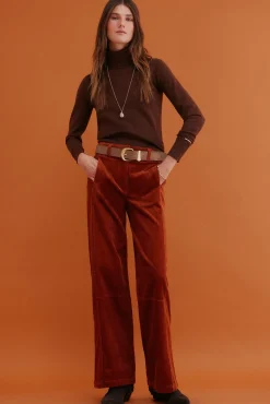 Hoss Intropia Camisolas-Ilse. Camisola de gola alta Castanho