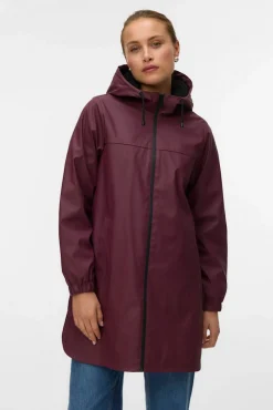 Vero Moda Sobretudos|Casacos-Impermeável com capuz Granada