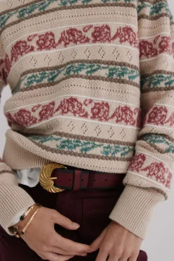 Hoss Intropia Camisolas-Irene. Camisola vazado Multicolorido