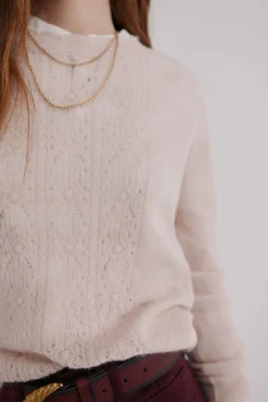 Hoss Intropia Camisolas-Isabella. Camisola vazado Beige