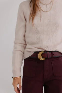 Hoss Intropia Camisolas-Isabella. Camisola vazado Beige