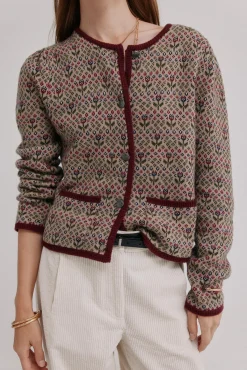 Hoss Intropia Camisolas-Isela. Casaco de malha jacquard Multicolorido