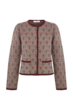 Hoss Intropia Camisolas-Isela. Casaco de malha jacquard Multicolorido