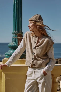 Hoss Intropia Coletes-Ita. Colete colete Beige