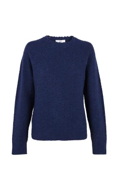 Hoss Intropia Camisolas-Ivonne. Camisola texturizado Azul