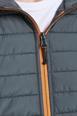 Jack & Jones Casacos-Jaqueta acolchoada leve cinzento