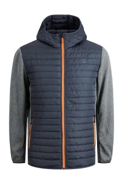 Jack & Jones Casacos-Jaqueta acolchoada leve cinzento