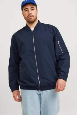 Jack & Jones PLUS Casacos-Jaqueta Bomber PLUS azul