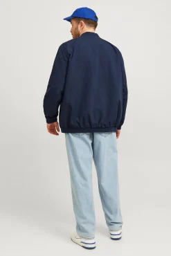 Jack & Jones PLUS Casacos-Jaqueta Bomber PLUS azul