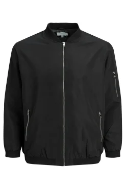 Jack & Jones PLUS Casacos-Jaqueta Bomber PLUS preto