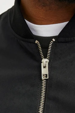 Jack & Jones PLUS Casacos-Jaqueta Bomber PLUS preto