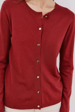 Cortefiel Camisolas-Jaqueta básica com botões Granada