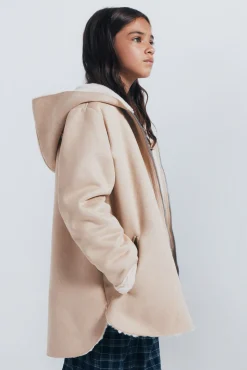 Springfield Kids Sobretudo|Casacos-Jaqueta com fecho-éclair para menina cru