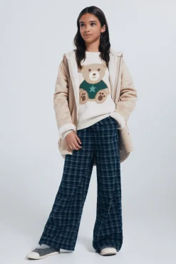 Springfield Kids Sobretudo|Casacos-Jaqueta com fecho-éclair para menina cru