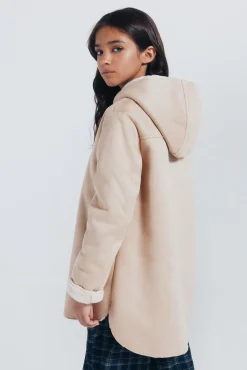 Springfield Kids Sobretudo|Casacos-Jaqueta com fecho-éclair para menina cru