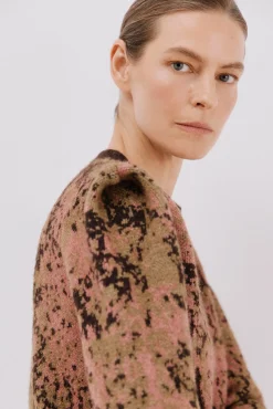 Cortefiel Sobretudos-Jaqueta com pregas nos ombros Castanho