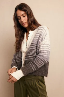 Slowlove Sobretudos-Jaqueta curta degradê Cinzento