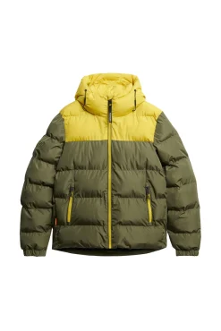 Superdry Casacos-Jaqueta de corte relaxado Caqui escuro