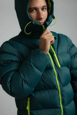 Izas Casacos-Jaqueta de fibra hidrorrepelente verde