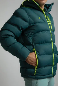 Izas Casacos-Jaqueta de fibra hidrorrepelente verde