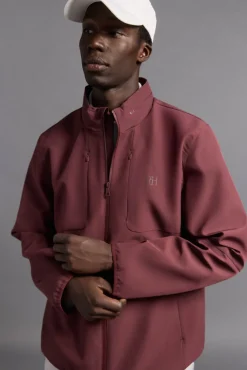 Pedro del Hierro Casacos|Sobretudos-Jaqueta de golfe simples Bordeaux