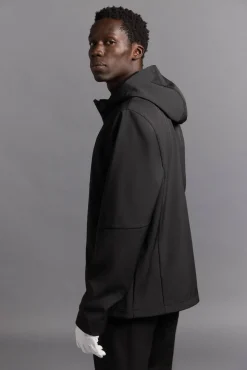 Pedro del Hierro Casacos|Sobretudos-Jaqueta de golfe simples Preto