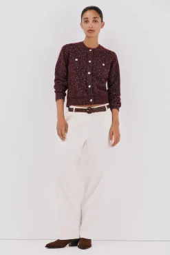 Cortefiel Camisolas-Jaqueta de lurex com botões Granada