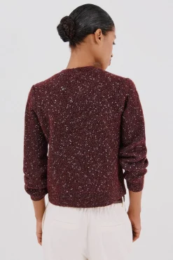 Cortefiel Camisolas-Jaqueta de lurex com botões Granada