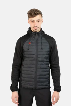 Izas Casacos-Jaqueta de polar respirável preto