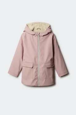 Springfield Kids Sobretudo|Casacos-Jaqueta emborrachada para menina rosa