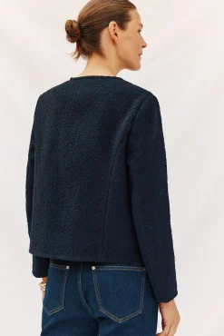 Cortefiel Sobretudos-Jaqueta estruturada Azul