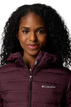 Columbia Sobretudos-Jaqueta feminina com capuz Lake 22™ II rosa