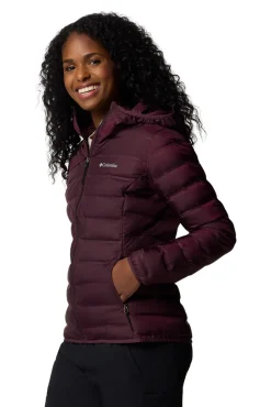 Columbia Sobretudos-Jaqueta feminina com capuz Lake 22™ II rosa