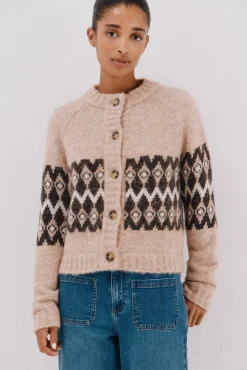 Cortefiel Camisolas-Jaqueta grega posicional Tostado