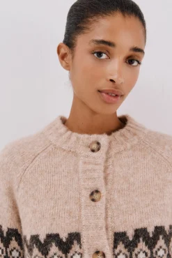 Cortefiel Camisolas-Jaqueta grega posicional Tostado