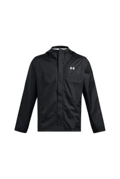 Under Armour Desporto-Jaqueta impermeável masculina preto
