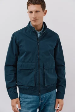 Cortefiel Casacos-Jaqueta leve casual Azul