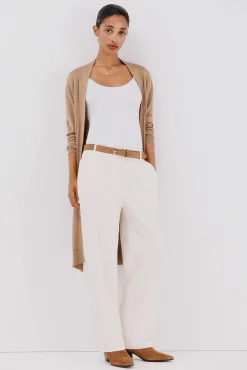 Cortefiel Camisolas-Jaqueta longa em lurex Dourado