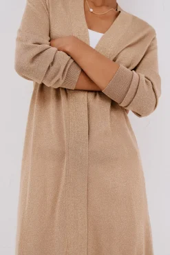 Cortefiel Camisolas-Jaqueta longa em lurex Dourado