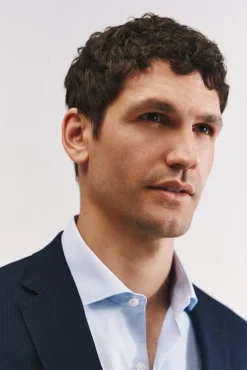 Cortefiel Blazers|Blazers-Jaqueta micro listrada série XXI Azul