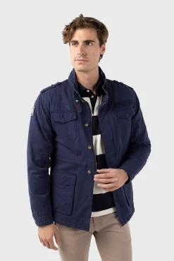 Williot Casacos-Jaqueta saariana com manchas Azul