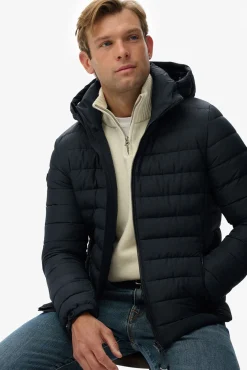 Superdry Casacos-Jaqueta azul