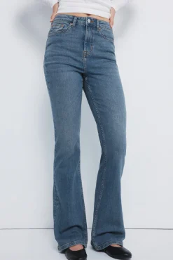 Springfield Jeans-Jeans bootcut azul