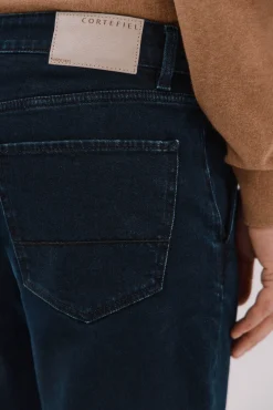 Cortefiel Jeans|Calças-Jeans com corte afunilado Azul